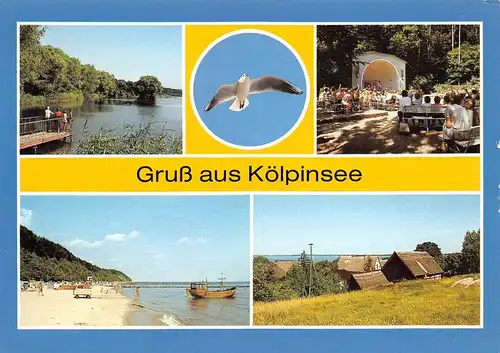 Loddin (Kreis Wolgast) Ortsteil Kölpinsee Teilansichten gl1989 169.383