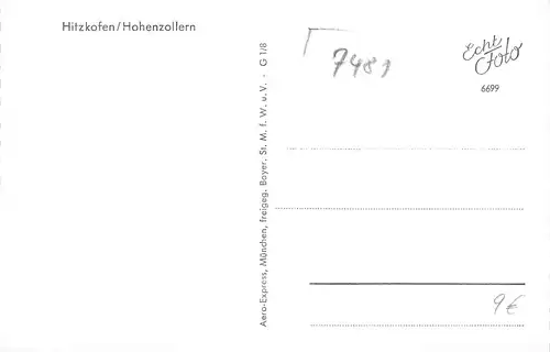 Hitzkofen/Hohenzollern Panorama ngl 170.977