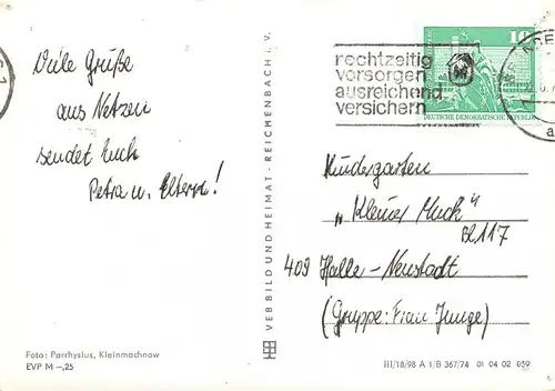 Netzen (Kreis Brandenburg/Havel) Wohnhäuser Boote glca.1970 168.620