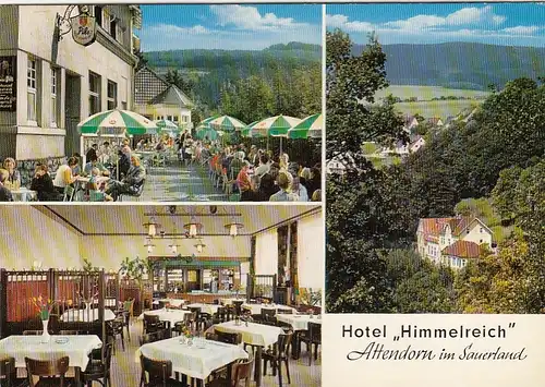 Attendorn, Sauerland, Hotel "Himmelreich" ngl G6229