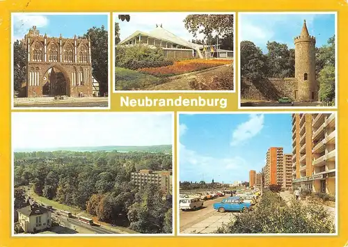 Neubrandenburg Teilansichten gl1990 169.089