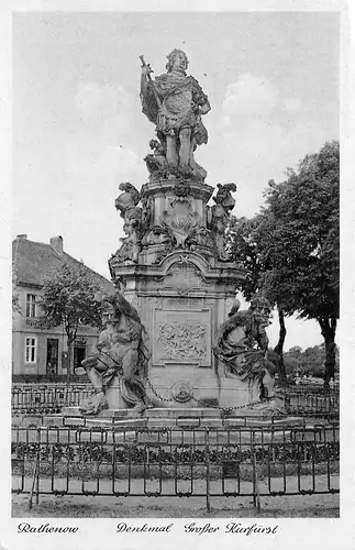 Rathenow Denkmal Großer Kurfürst ngl 168.628