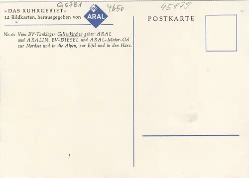 Gelsenkirchen, ARAL-Tanklager im Ruhrgebiet ngl G6781