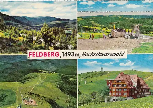 Feldberg, Schwarzwald, Mehrbildkarte gl1973 G4363