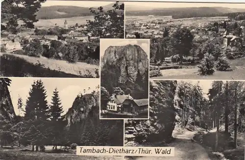 Tambach-Dietharz, Thür.Wald, Mehrbildkarte ngl G6288