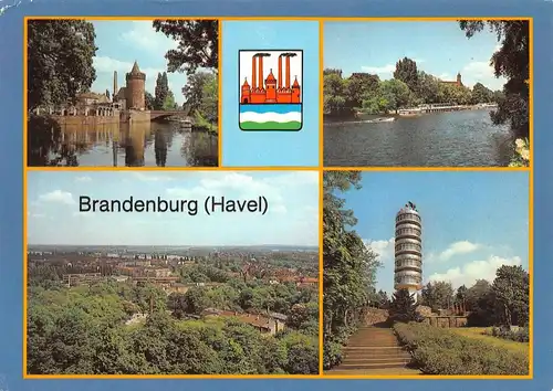 Brandenburg (Havel) Steintor Salzhofufer Friedenswarte ngl 168.706