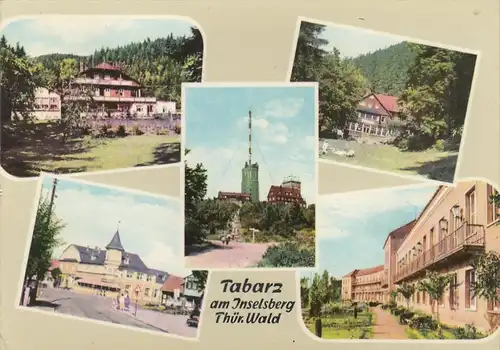 Tabarz, Thür.Wald, Mehrbildkarte gl1967 G6298