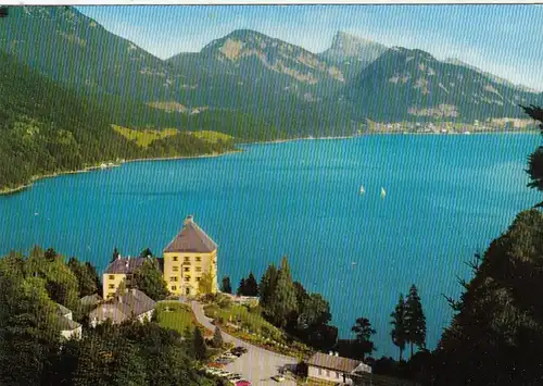 Schloßhotel Fuschl mit Fuschlsee und Schafberg, Salzkammergut ngl G4500