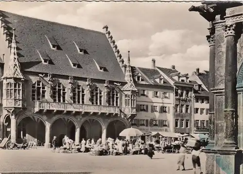 Freiburg im Breisgau, Markt vor histor.Kaufhaus ngl G4404