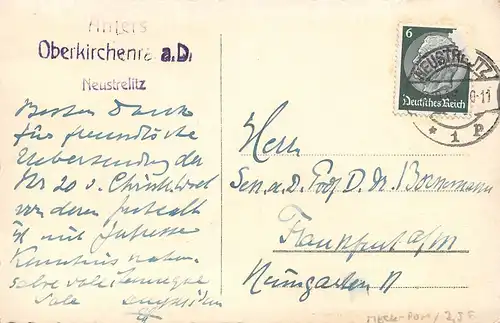 Neustrelitz Schlosskirche gl1933 171.383