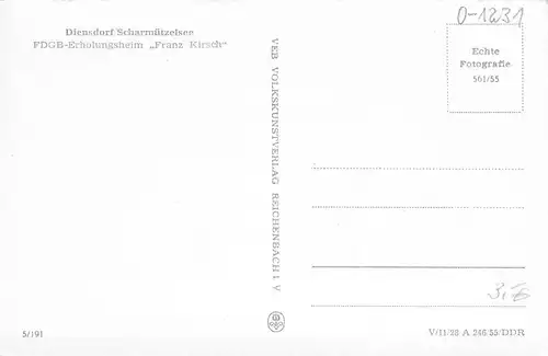 Diensdorf Scharmützelsee Erholungsheim Kirsch ngl 167.918