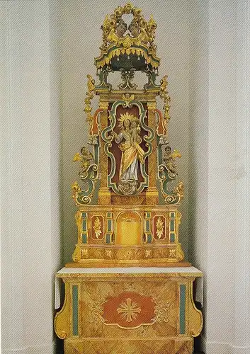 St.Blasien, Schwarzwald, Pfarrkirche St.Blasius, Barockaltar Marienkapelle ngl G6344