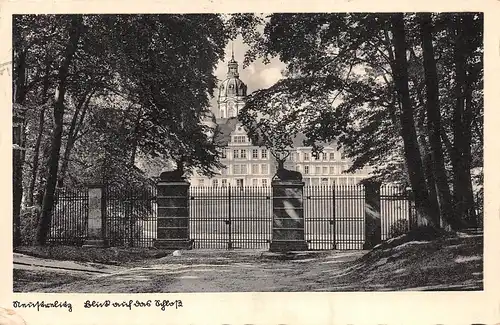 Neustrelitz Blick auf das Schloss gl1943 169.173