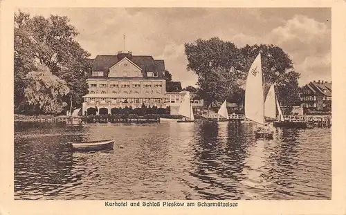 Bad Saarow Kurhotel und Schloss Pieskow gl1926 167.978