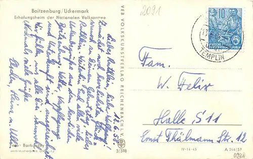 Boitzenburg Erholungsheim gl1958 169.212