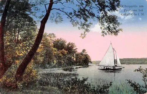 Grünheide Uferpartie am Peetzsee gl1943 167.997