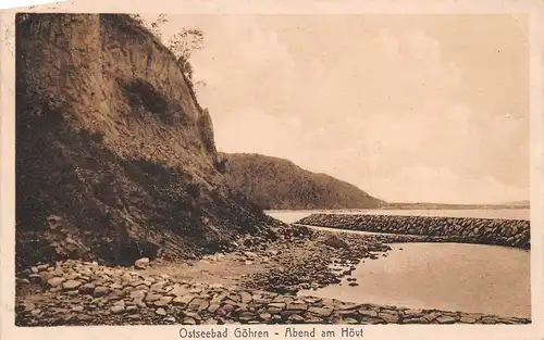 Ostseebad Göhren Abend am Hövt gl1924 169.691