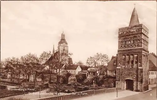 Brandenburg (Havel) St. Gotthardtkirche Rathenower Tor ngl 168.896