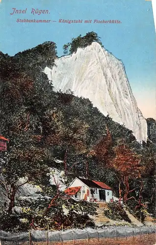 Rügen Stubbenkammer Königstuhl Fischerhütte ngl 171.475