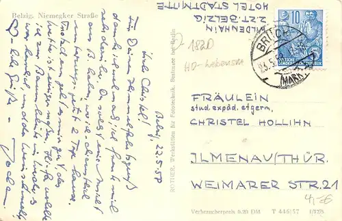 Belzig Niemegker Straße gl1958 168.941