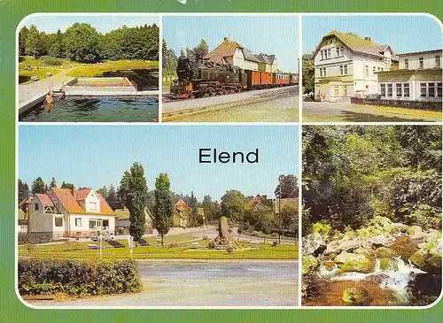 Elend, Harz, Mehrbildkarte gl1988 G6482