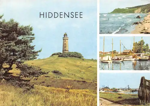 Hiddensee Kloster Strand Neuendorf Vitte gl1970 169.725