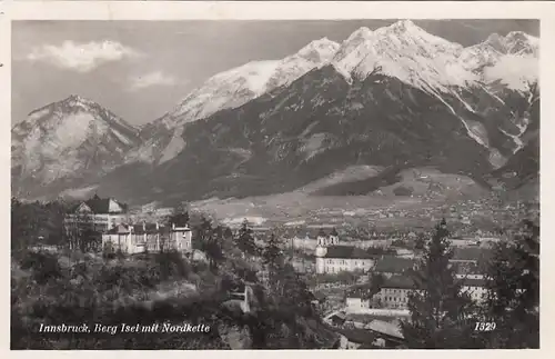 Innsbruck, Tirol, Berg Isel u.Nordkette gl1954 G4535