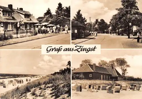 Ostseebad Zingst Teilansichten Mehrbildkarte gl1966 171.508
