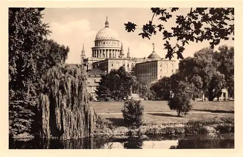 Potsdam Blick auf die Nikolaikirche ngl 171.284