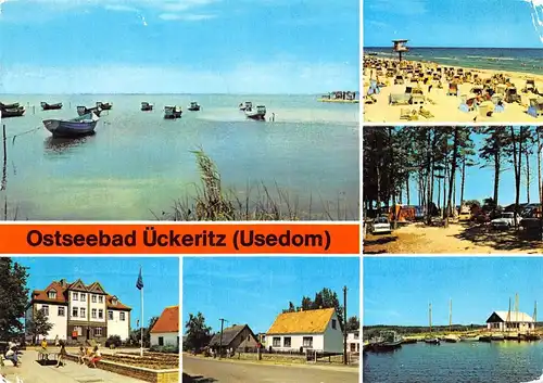 Ostseebad Ückeritz (Usedom) Hauptstraße Strand Camping gl1978 169.396