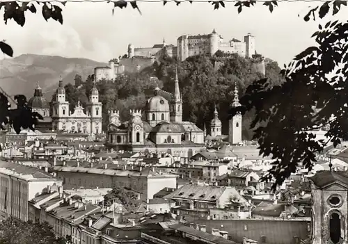 Salzburg, Altstadt und Hohensalzburg ngl G4557