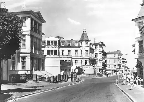 Ostseebad Bansin Erholungsheim und Straßenpartie glca.1970 169.418