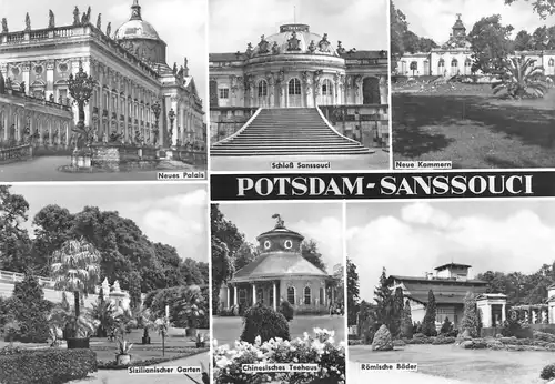 Potsdam Sanssouci Teilansichten gl1982 171.326