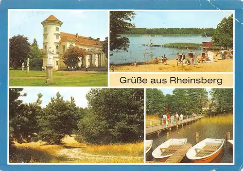 Rheinsberg/Mark Teilansichten glca.1980 169.044