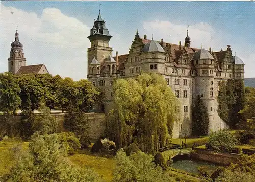 Schloss Neuenstein im Hohenloher Land, Württ. ngl G6556