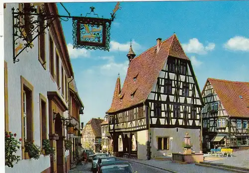 Michelstadt i. Odw., Rathaus, Rückansicht ngl G5501