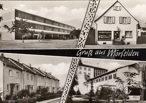 Mörfelden, Mehrbildkarte gl1914 G5550