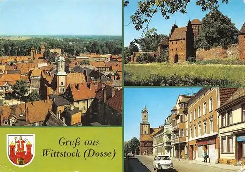 Wittstock (Dosse) Teilansichten gl1988 169.078