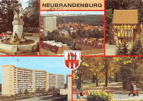 Neubrandenburg Teilansichten gl1980 169.090