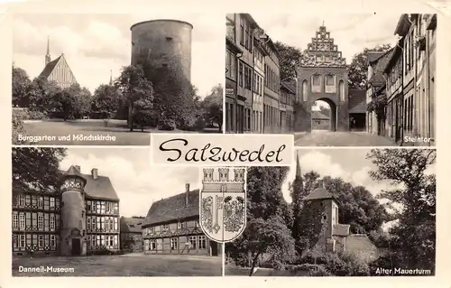 Salzwedel Burggarten Steintor Mauerturm Museum gl1957 171.645