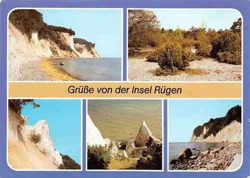 Rügen Steilufer Klinken Kreidefelsen Feuersteinfelder gl1986 169.909