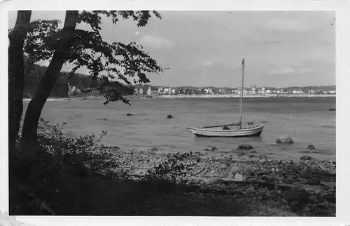 Binz auf Rügen Panorama mit Boot ngl 169.939
