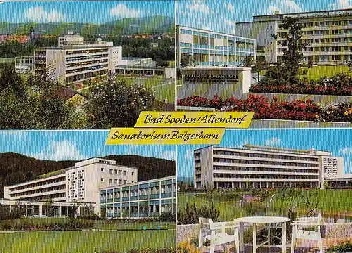 Bad Sooden-Allendorf, Sanatorium Balzerborn, Mehrbildkarte gl1958 G5716