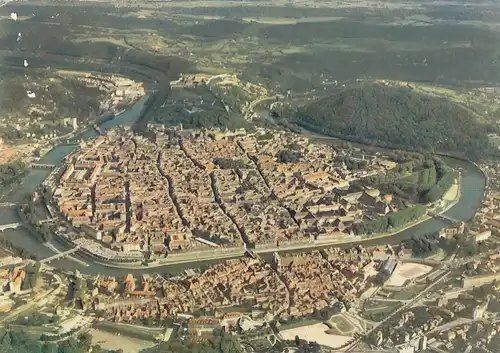 Besancon (Doubs), Vue aèrienne gl1978 G4739