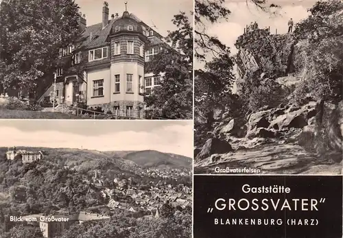 Blankenburg/Harz Gaststätte Großvater gl1972 171.717