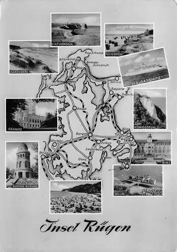 Insel Rügen Teilansichten gl1963 169.944