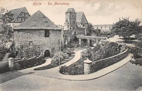 Halle a.S. Die Moritzburg gl1910 171.736
