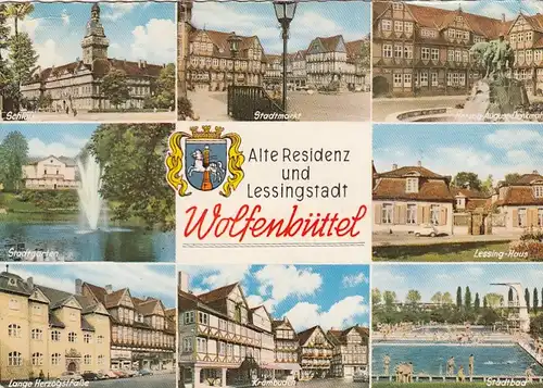 Wolfenbüttel, Mehrbildkarte gl1967 G5747