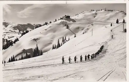 Kitzbühel in Tirol, Hahnenkamm u. Hotel Ehrenbachhöhe glum 1960? G4889