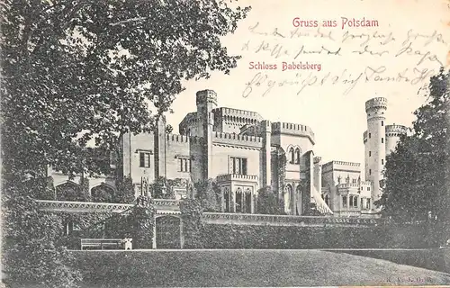 Potsdam Schloss Babelsberg gl1901 168.448